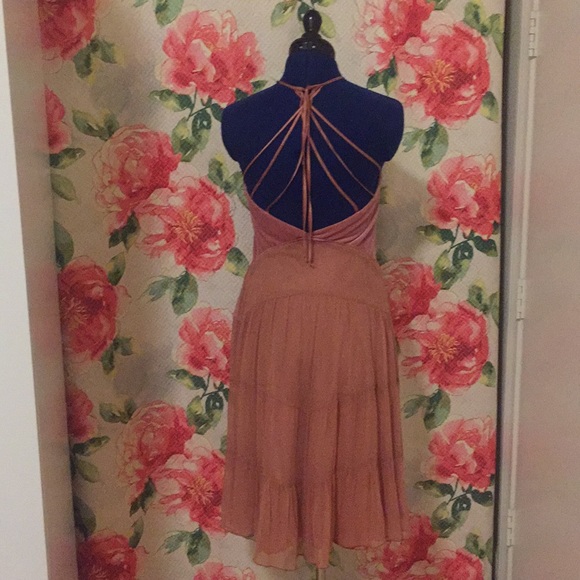 Vintage 90s Silk Dress - Picture 3 of 8